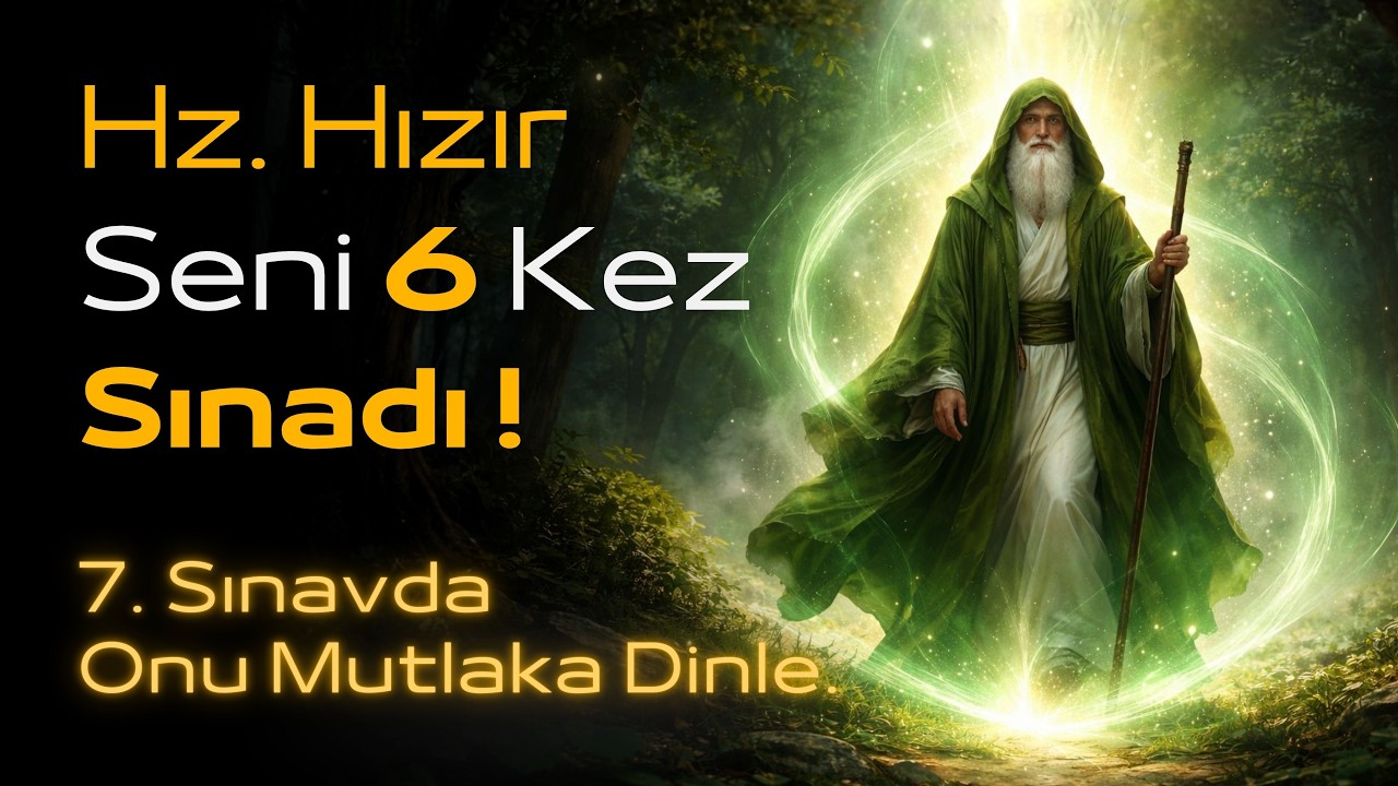 Hz. Hızır Seni Nasıl Sınıyor? | 6 İşareti Biliyorsun, 7.'sini Hiç Duymadın! (MUTLAKA BİL)