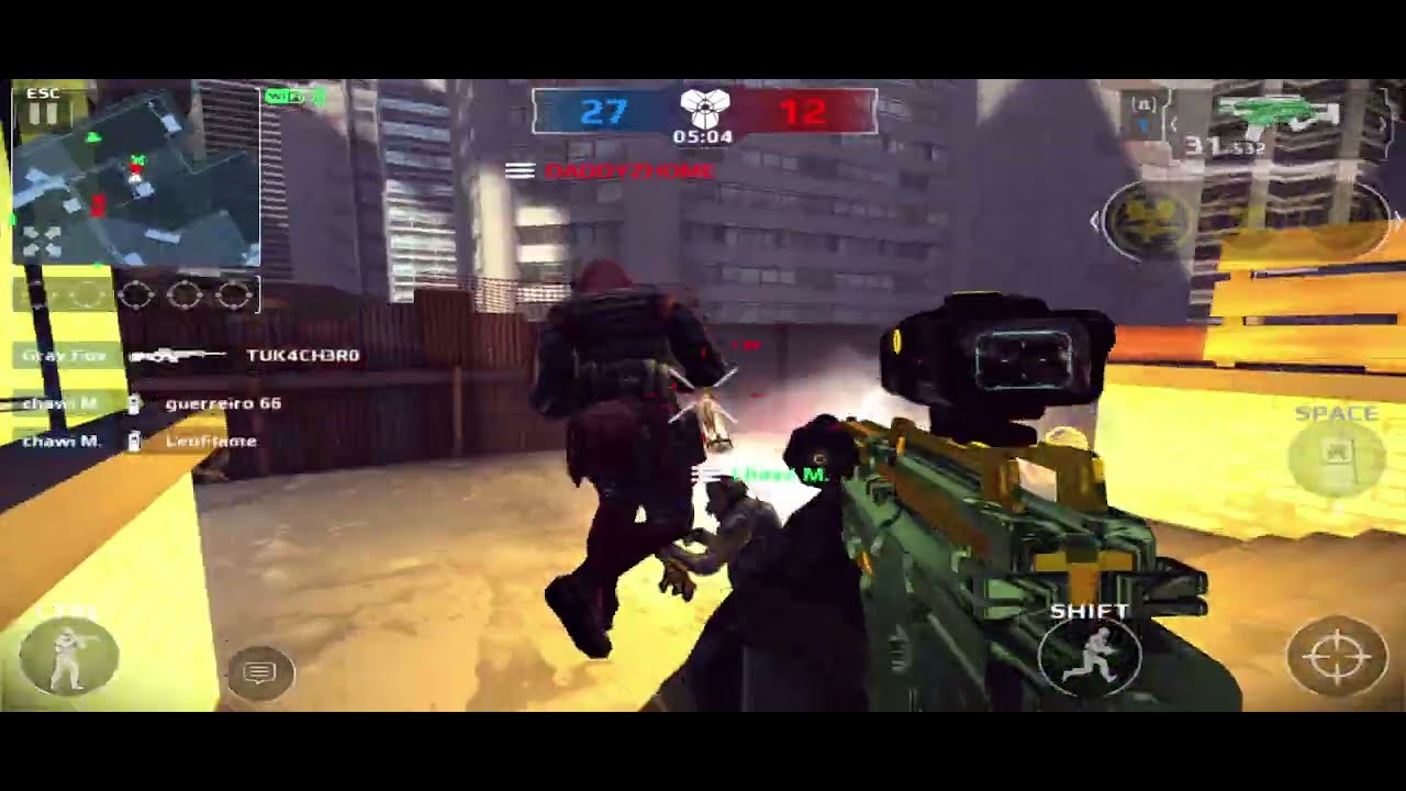 1st hacker was a warning before the unplayable 2nd match || Modern Combat 5