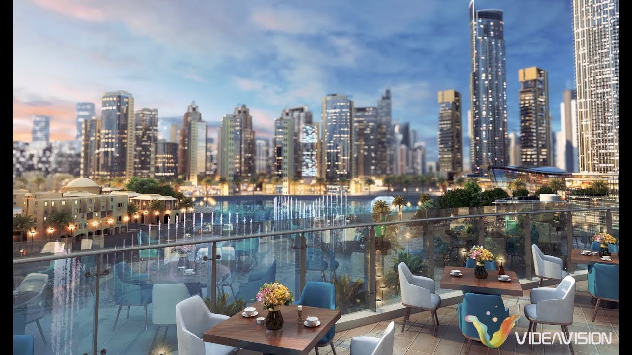 Aghatti CupaGahwa in Dubai Mall | 3D Animation | Interior Walkthrough