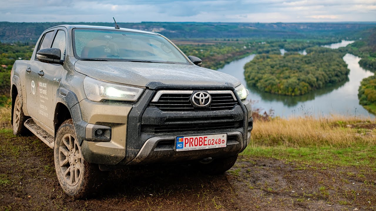 Expediția Prutului Partea 2: Drumul spre Naslavcea cu Toyota Hilux Legend / AutoBlog.MD