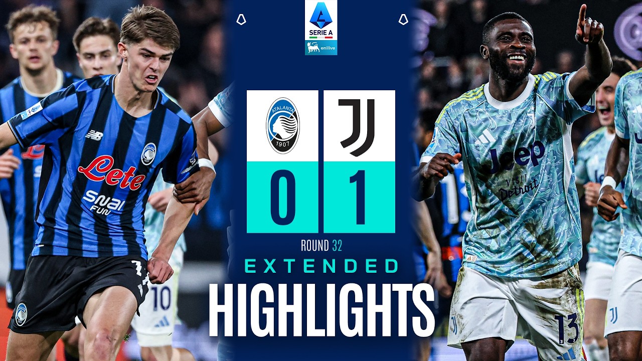 MAXI SINTESI ATALANTA-JUVENTUS 0-1 | EXTENDED HIGHLIGHTS | SERIE A ENILIVE 2025/26