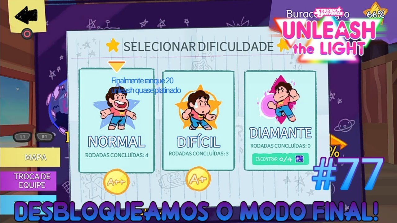 Unleash the Light #77 - Desbloqueamos o modo Diamante