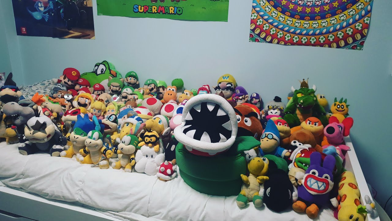 MI COLECCION DE PELUCHES DE MARIO 2021