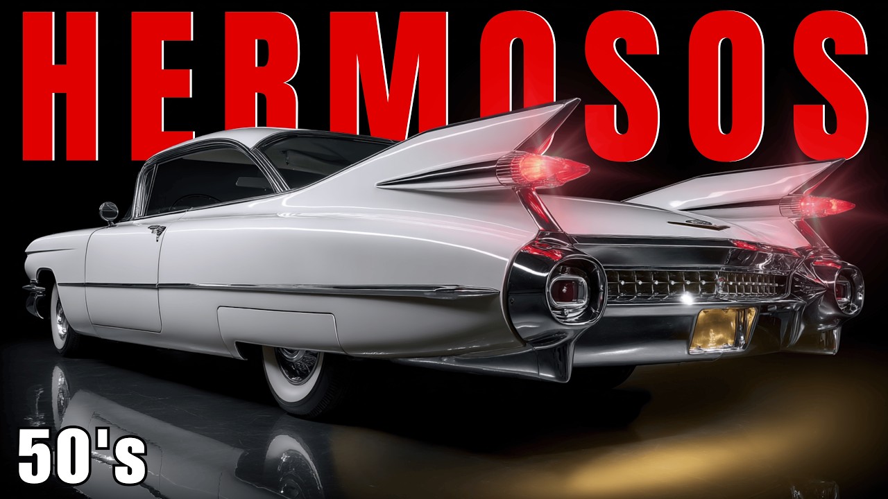 Los 10 Coches Americanos más Bellos de Los Años 50: Pura Potencia y Elegancia Atemporal