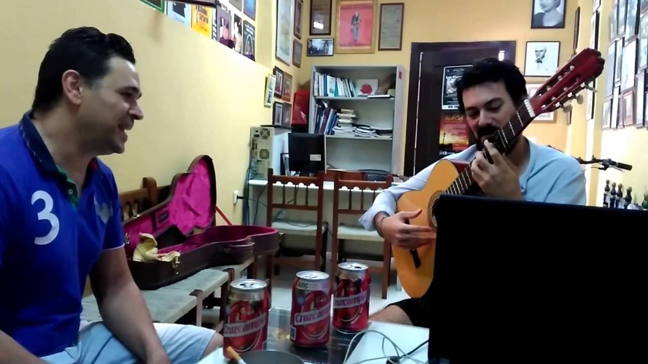 Miguel Rosendo e Ismael de Begoña_Soleá en la Cátedra de Flamencología de Cádiz.