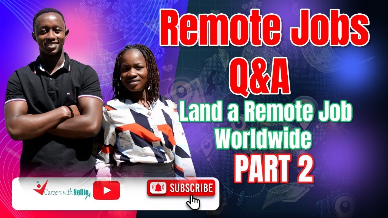 Prt 2 Q&A With a Remote Job Consultant |All Your Remote Jobs Questions Answered Ft. Brian Mwithi