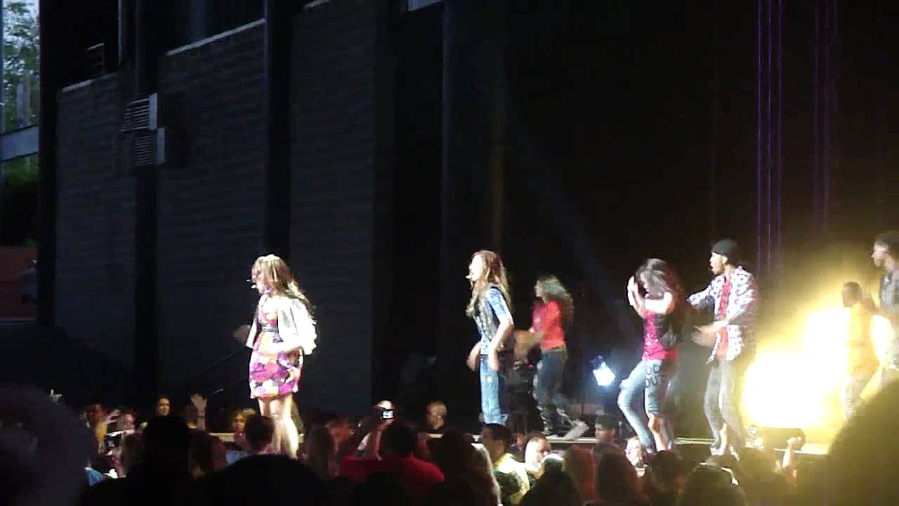 Can't Back Down - Camp Rock Cast - Camp Rock Tour 2010