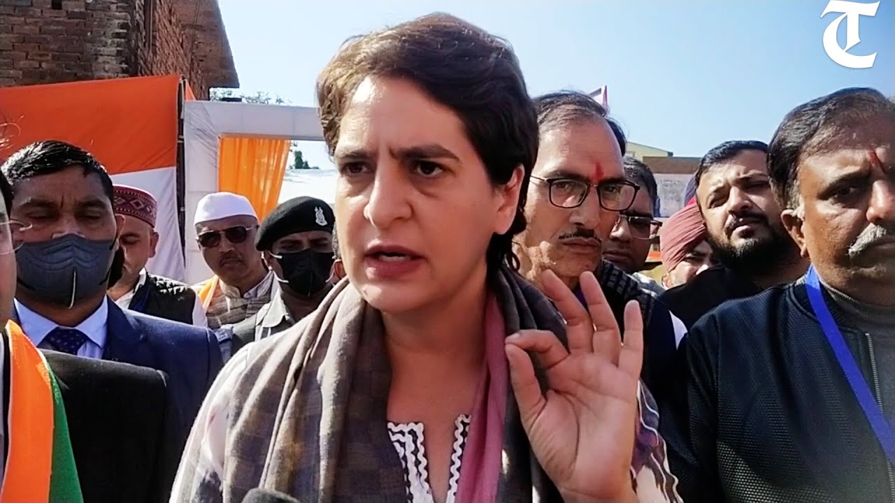 Congress leader Priyanka Gandhi reacts to Punjab CM Charanjit Channi&rsquo;s 'bhaiye' comment