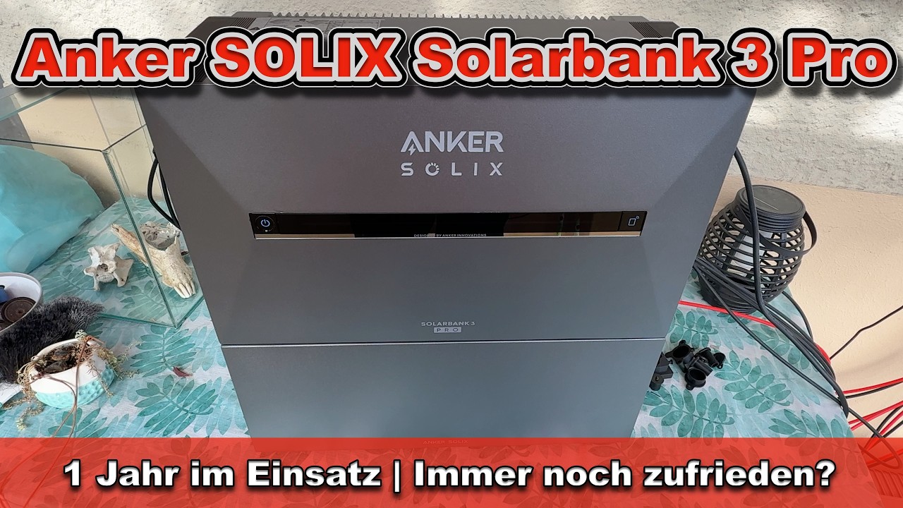Anker SOLIX Solarbank 3 Pro Erfahrungsbericht – Balkonkraftwerk Speicher mit 3600W PV & KI-Steuerung