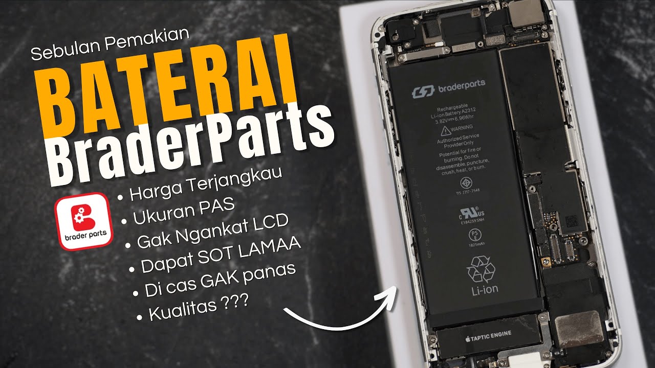 Review Baterai BraderParts iPhone Setelah Sebulan Penggunaan: Worth it Kah?