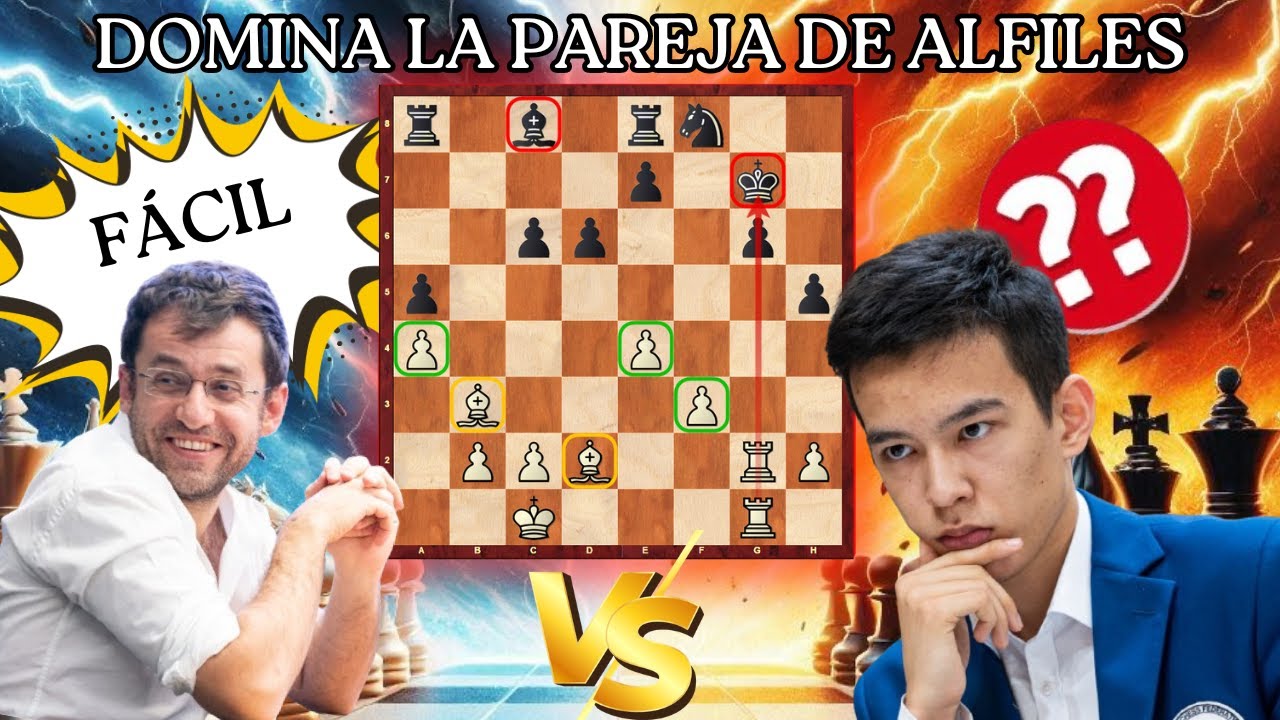 EL SECRETO para GANAR con la PAREJA DE ALFILES sin Esfuerzo