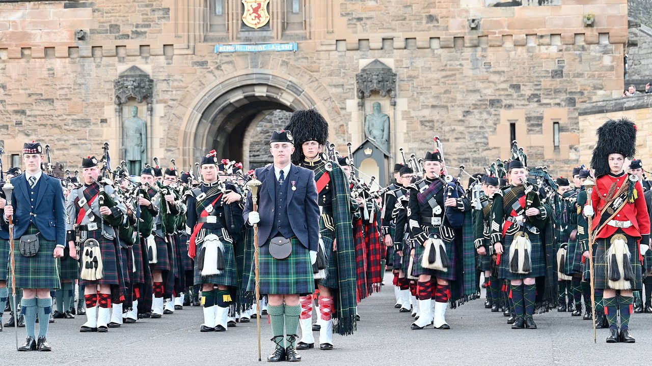 2025 Ceremony of Beating Retreat at Edinburgh Castle, CCF
