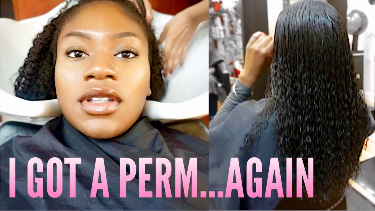 I Got A Perm…Again | Gina Curl Retouch Vlog Part 2