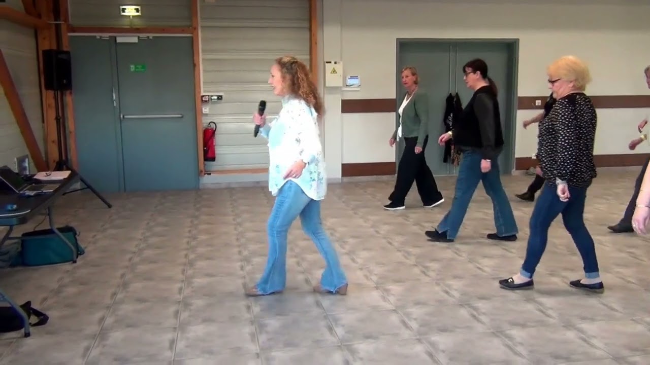 Front door famous line dance