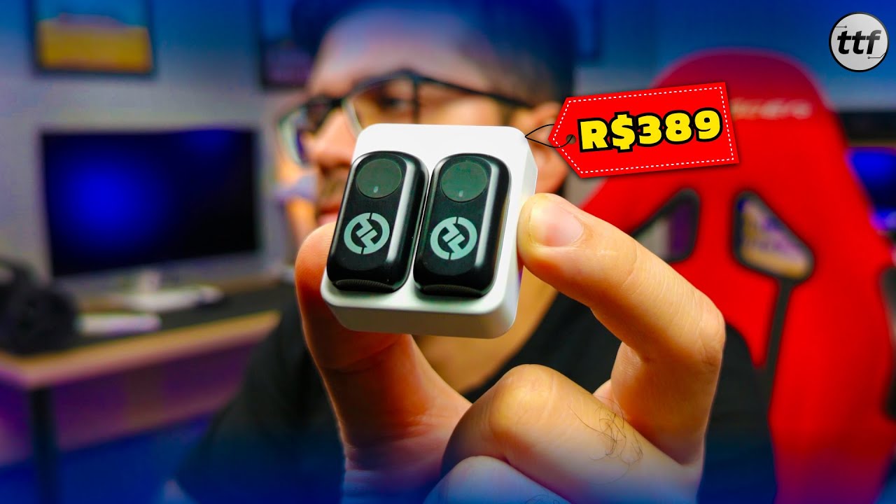 O MAIS BARATO &eacute; o MELHOR!? - Lapela sem-fio Hollyland Lark A1 (Review)