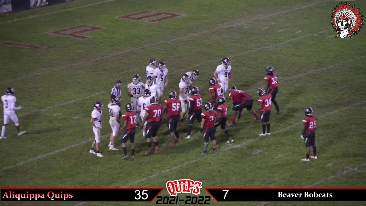 Aliquippa Quips Vs. Beaver Bobcats