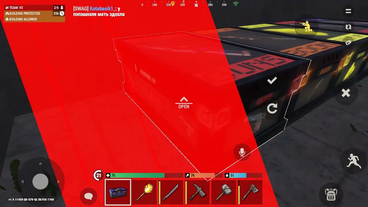 First Day Of Wipe Oxide Survival Island