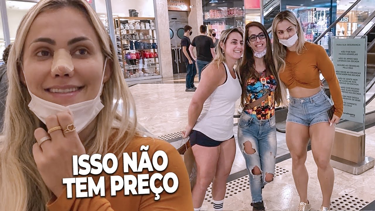 VIVI WINKLER E SILVIA FAZENDO COMPRAS NO SHOPPING | ENCONTRANDO OS FÃS