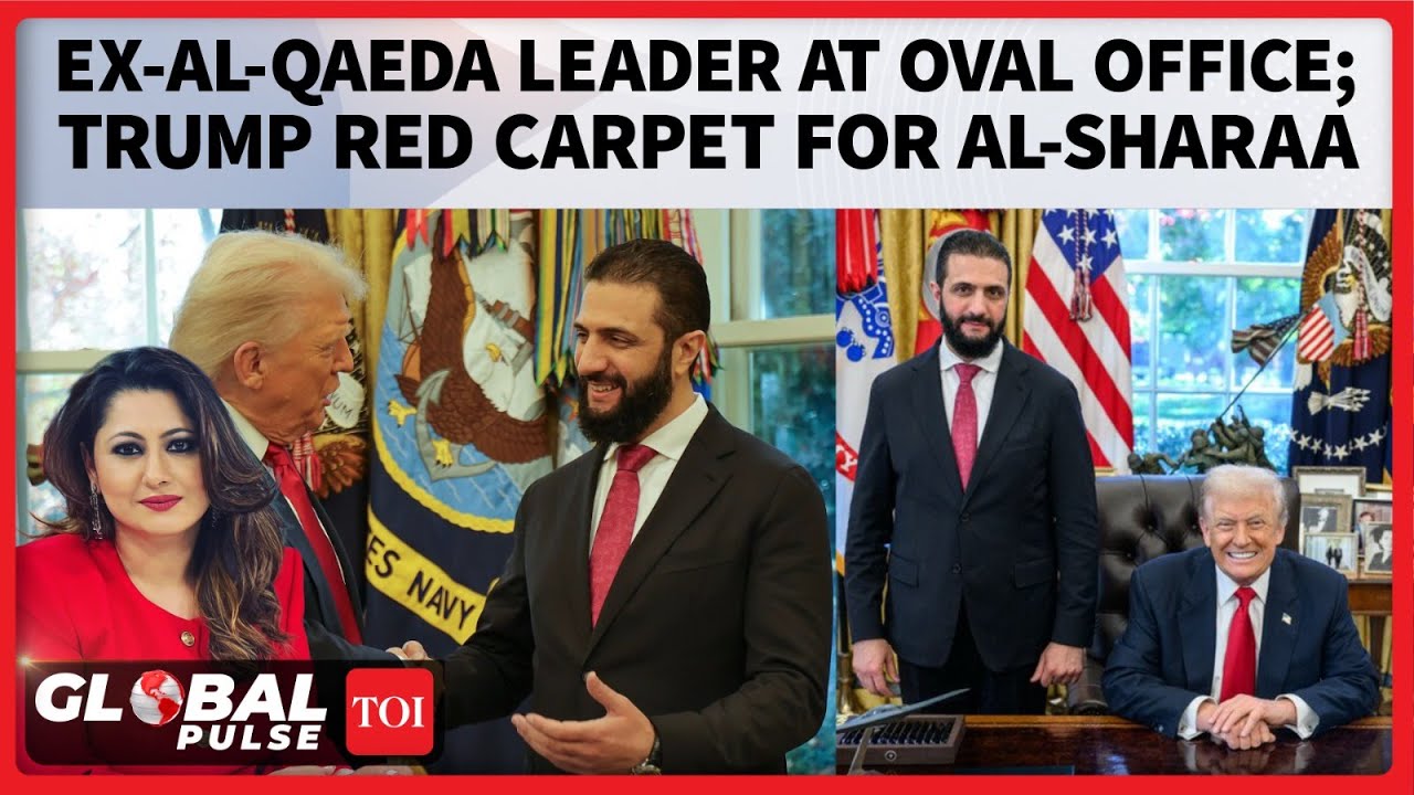 Trump Bromance With Al-Qaeda Leader Of Yesteryear In Oval Office | INSIDE VISUALS | Al-Sharaa