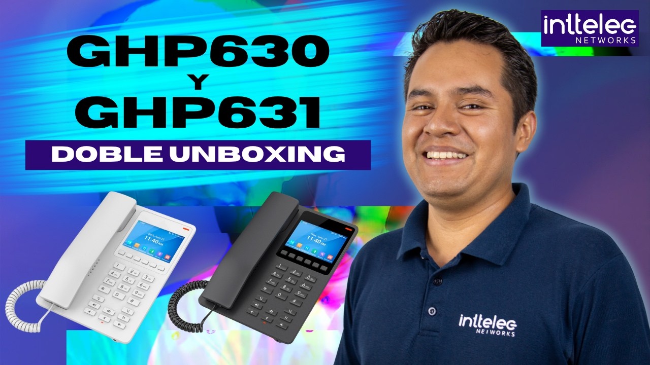 Unboxing de dos teléfonos hoteleros GRANDSTREAM