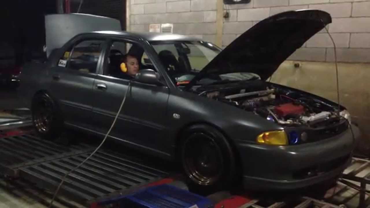 Night Dyno tune Haltech PS500 - Lancer GLX-i 4G92 1.6L Turbo