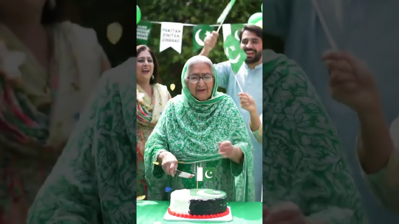 “Grandma Cuts Pakistan Flag Cake 🇵🇰 | 14 August Emotional Celebration”