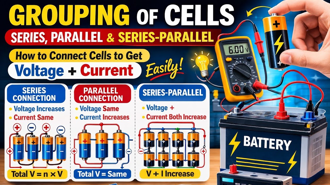 Grouping of Cells electrical engineering