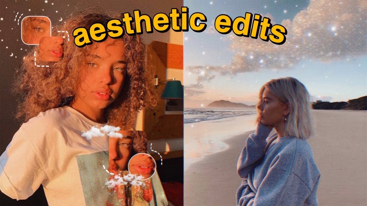 ☾ aesthetic edits ☾ // Picsart tutorial (editing ideas)
