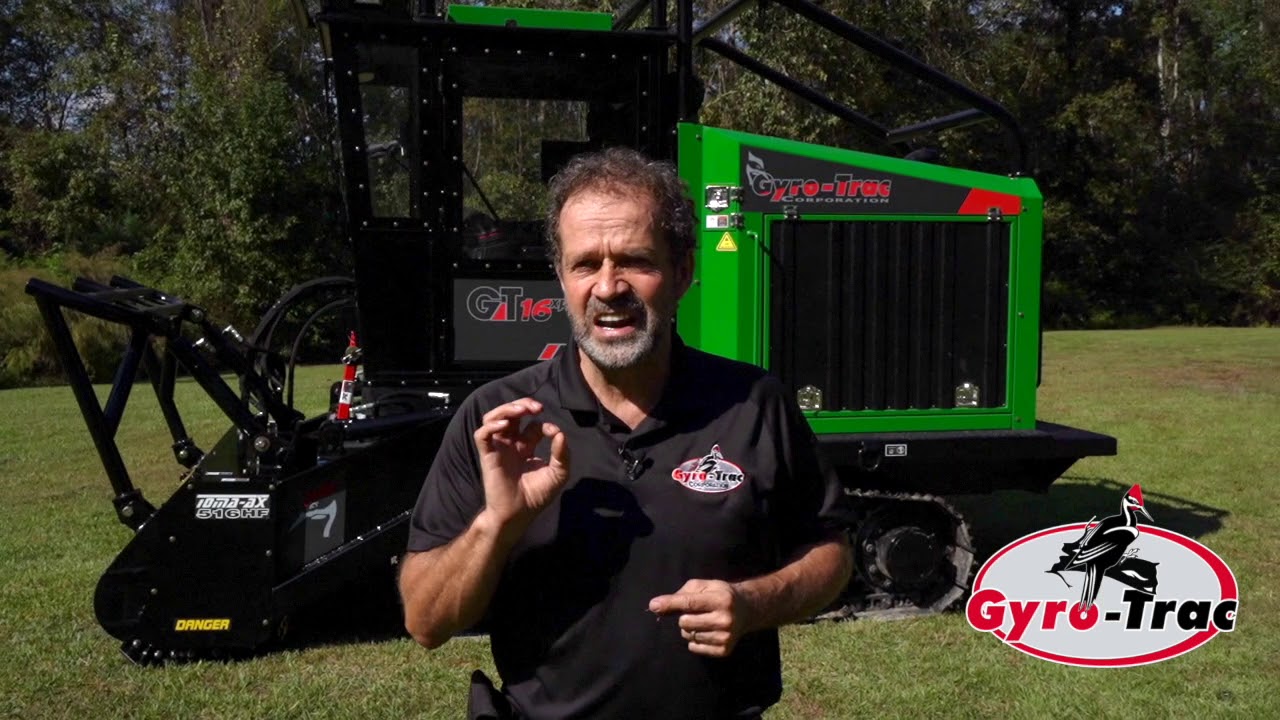 #SneakPeek of Gyro-Trac's brand new Forestry Mulching Machine... the GT-16 XP Stage V