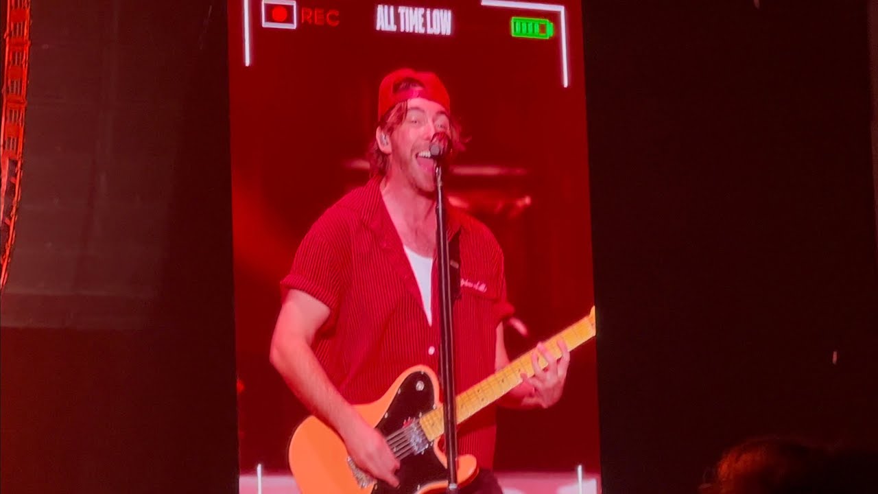 All Time Low: Poppin Champagne *LIVE 4K* [Cardiff Utilita Arena 22.01.2026]
