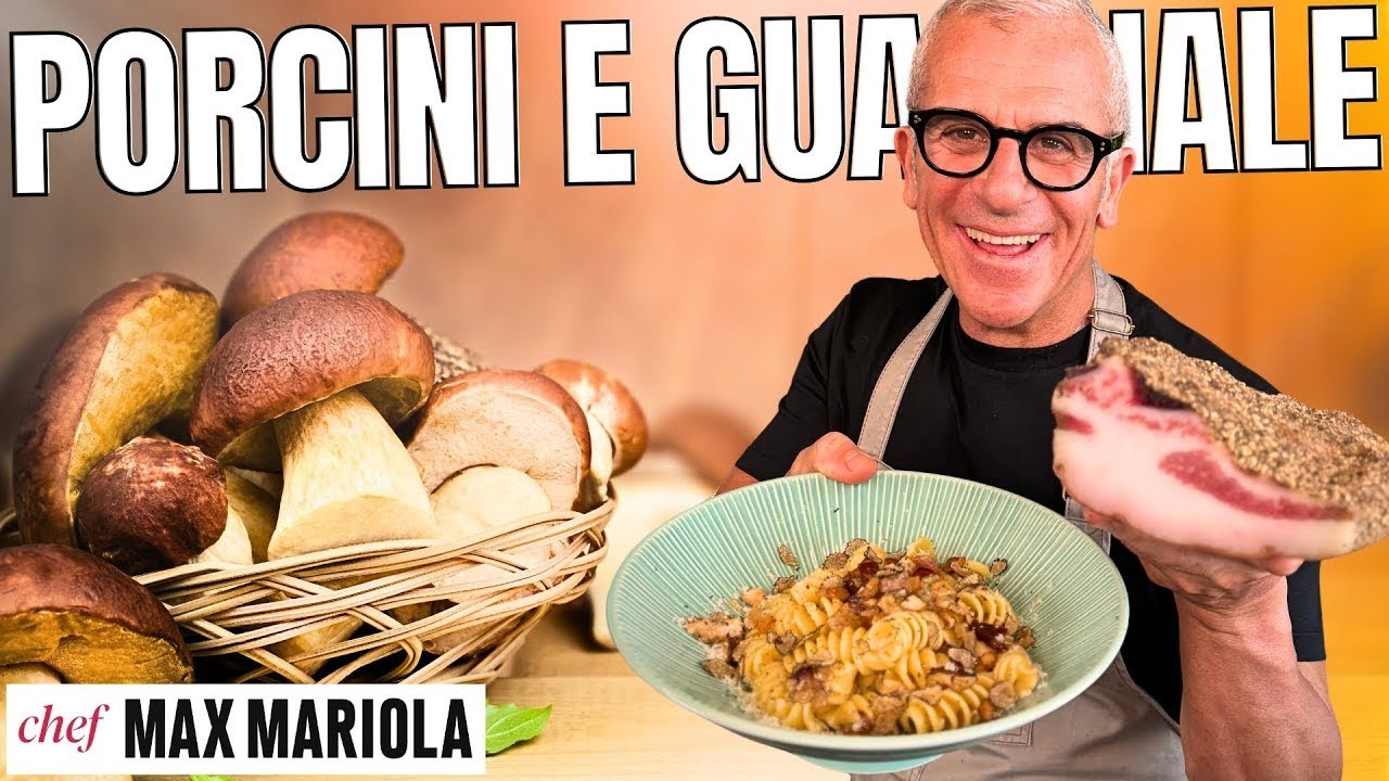 Un piatto da 10 e Lode! Pasta con Funghi Porcini e Guanciale | Ricetta di Chef Max Mariola