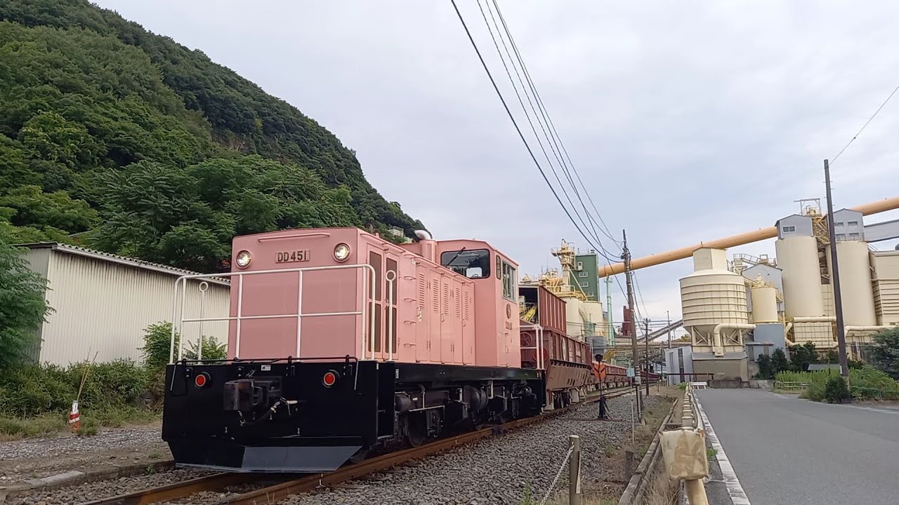 2025.08.09 - 西濃鉄道ＤＤ４５形貨物列車（乙女坂）