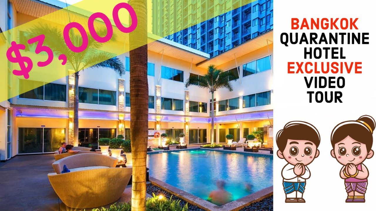 Bangkok Quarantine Hotel STV/ASQ (4K Ultra HD) Exclusive Tour!