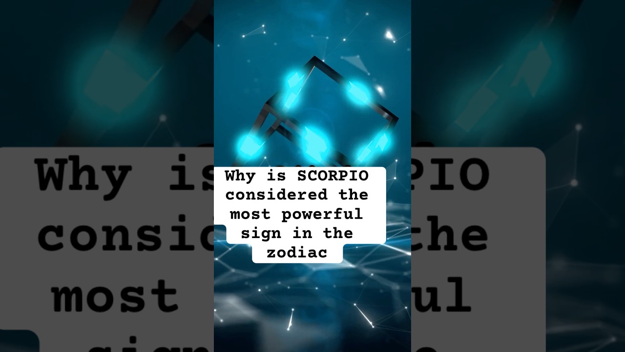 Why Scorpio Is the Strongest Zodiac | Sign Scorpio Power Explained