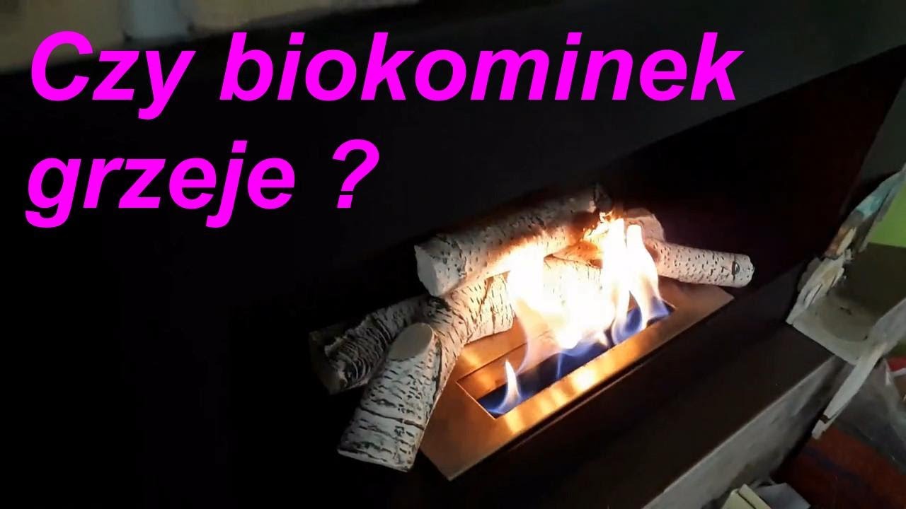Czy biokominek grzeje? Awaryjne ogrzewanie.