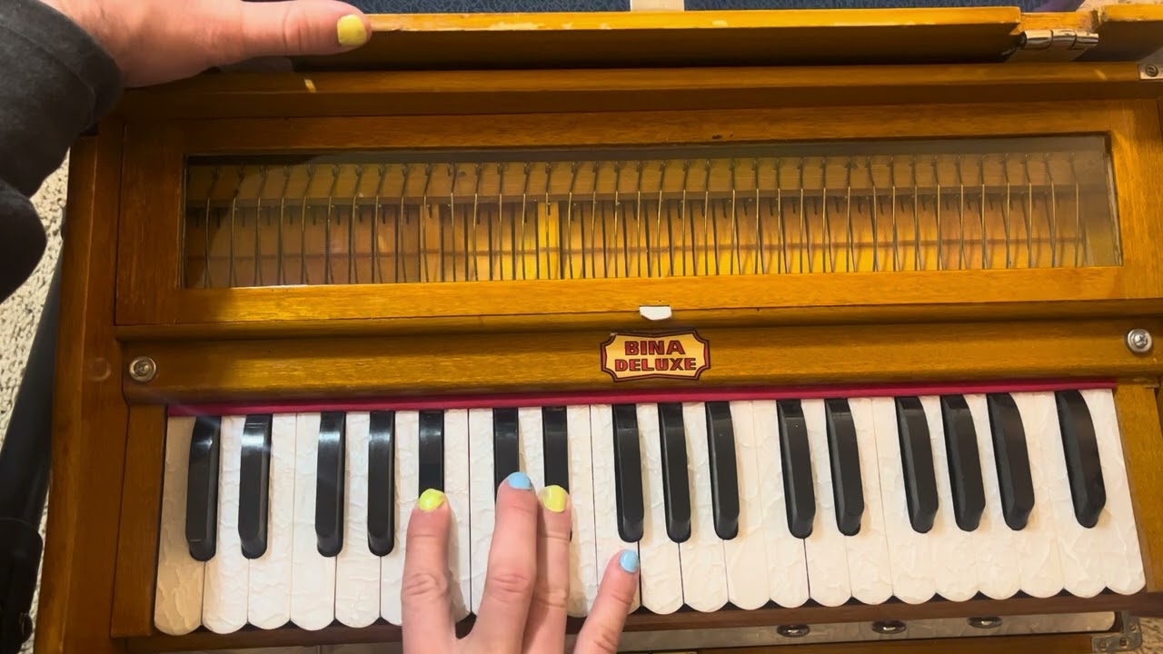How to Play Mountain Chalisa by Krishna Das on Harmonium