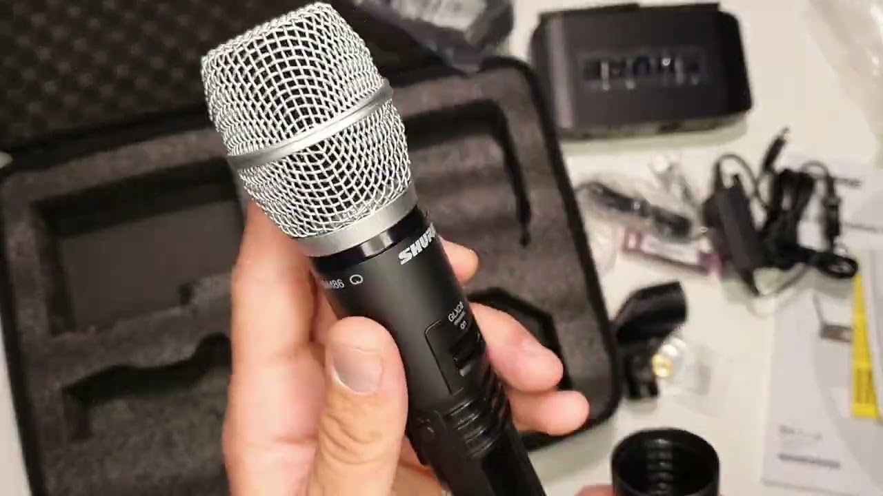 Shure GLXD4 - SM86 Digital Wireless System 2.4 MHz