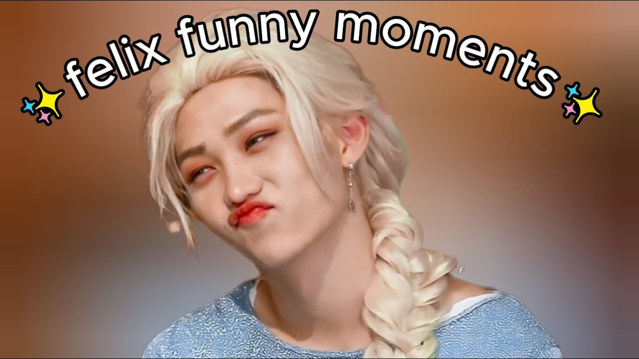 stray kids felix funny moments that  cure your fall depression