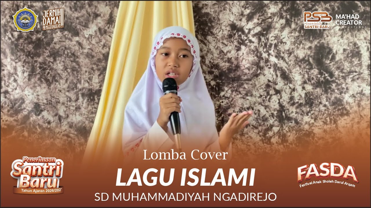 Azalea Khaliqa Dzahin || SD Muhammadiyah Ngadirejo  || Cover Lagu Islami