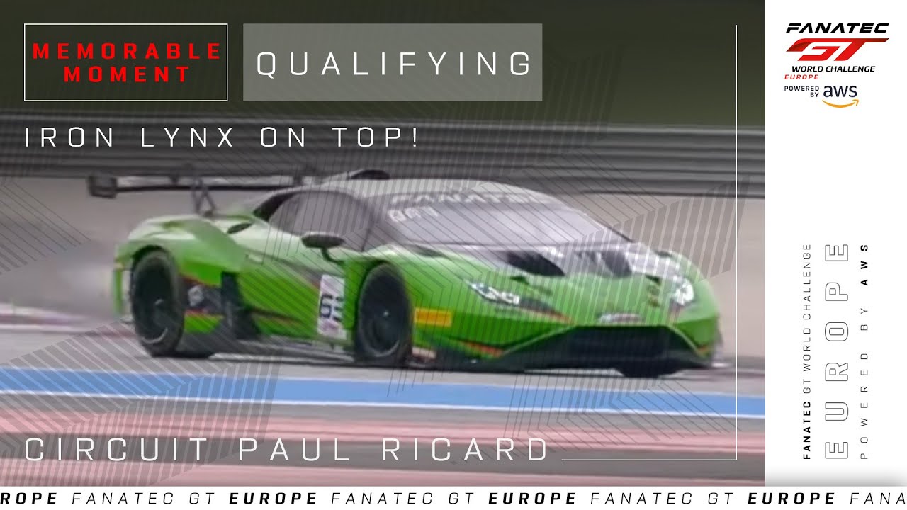 Mirko Bortolotti Takes Pole in Q3 | Circuit Paul Ricard | GT World Challenge Europe 2024