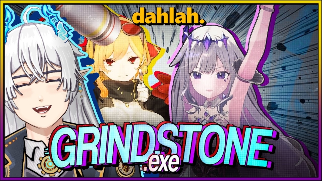 VTuber реагирует на GRINDSTONE.exe – добрый и хаотичный дуэт геймеров
