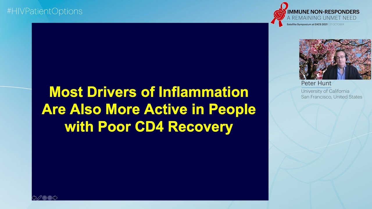 Peter Hunt | Mechanisms of Poor Immune Reconstitution in HIV Patients