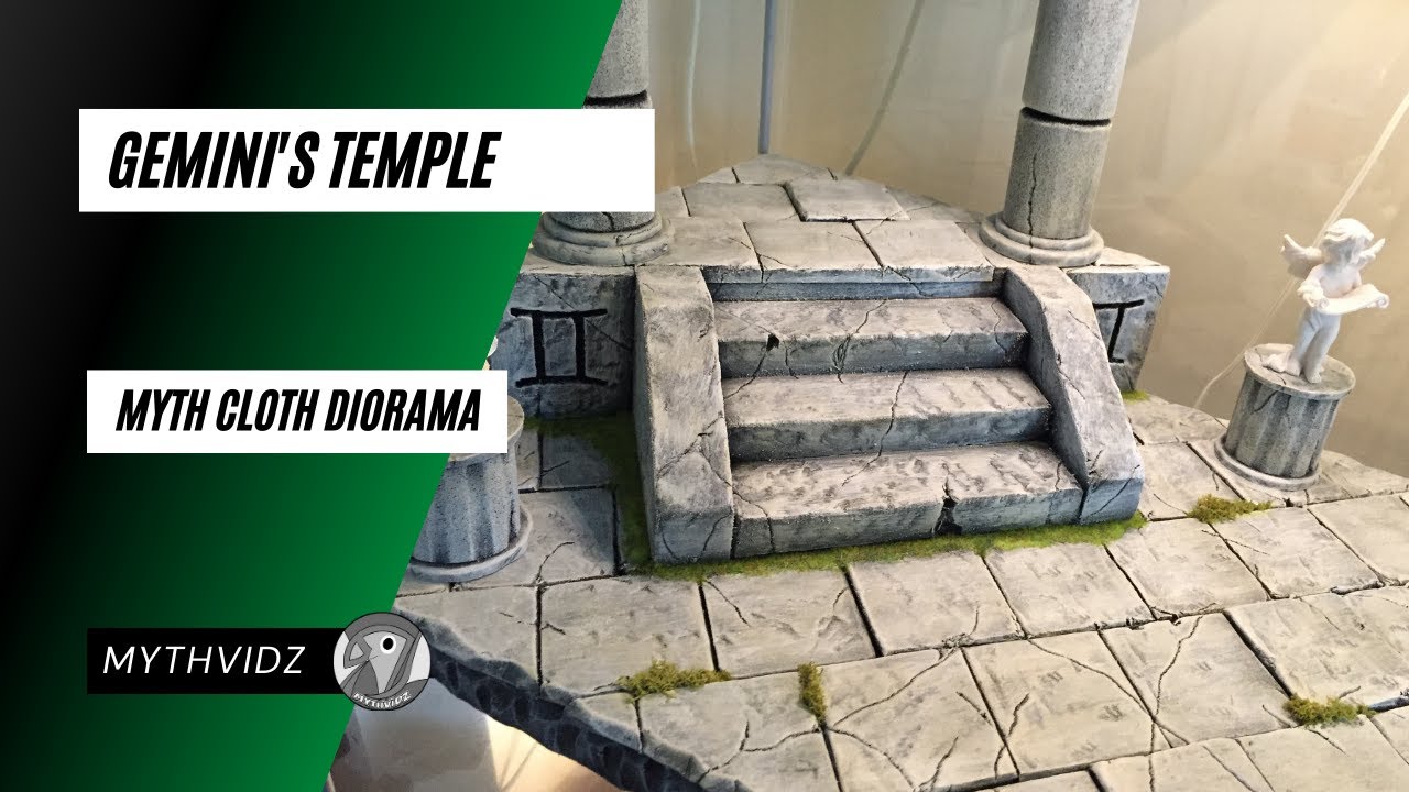 Myth Cloth │GEMINI'S TEMPLE │SAINT SEIYA DIORAMA