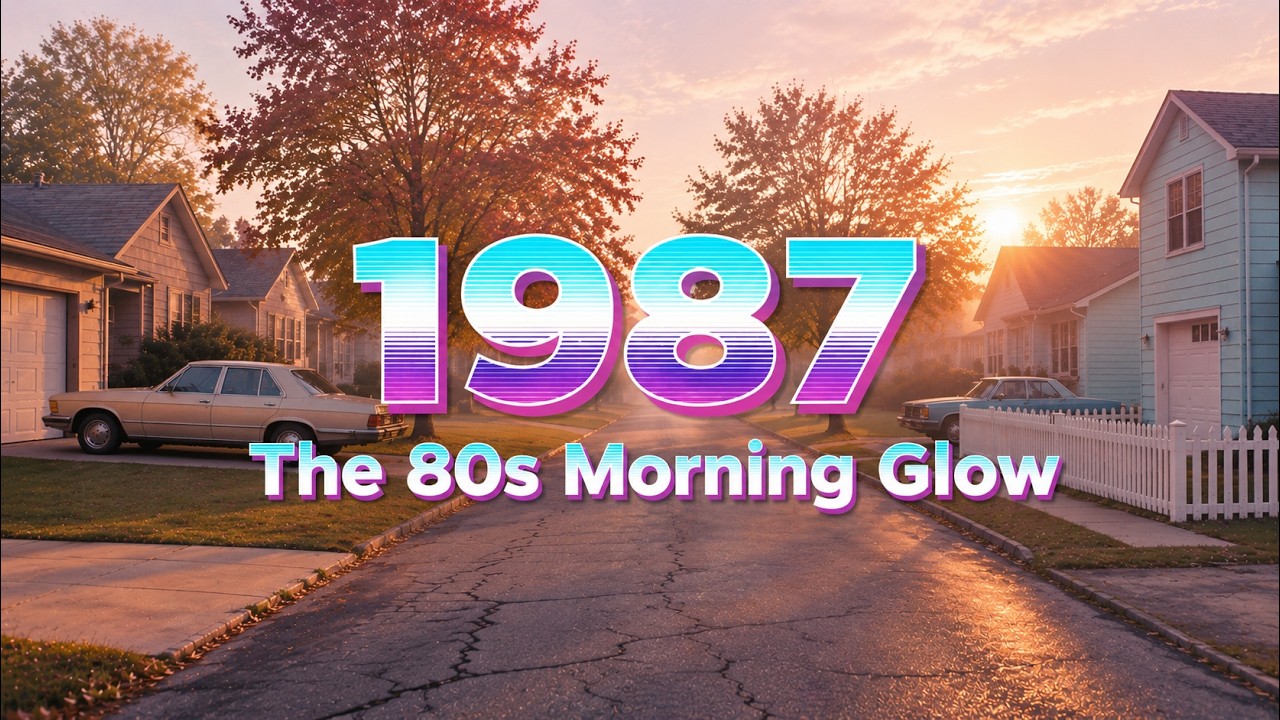 НАЗАД В 1987 — Утреннее свечение 80-х // Ретро-синтвейв • Вейпорвейв • Микс теплых воспоминаний