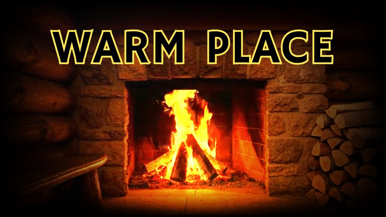 🔥 Crackling Fireplace in a Wooden Cabin 🔥– Cozy Fire Sounds, No Music (4H ASMR)