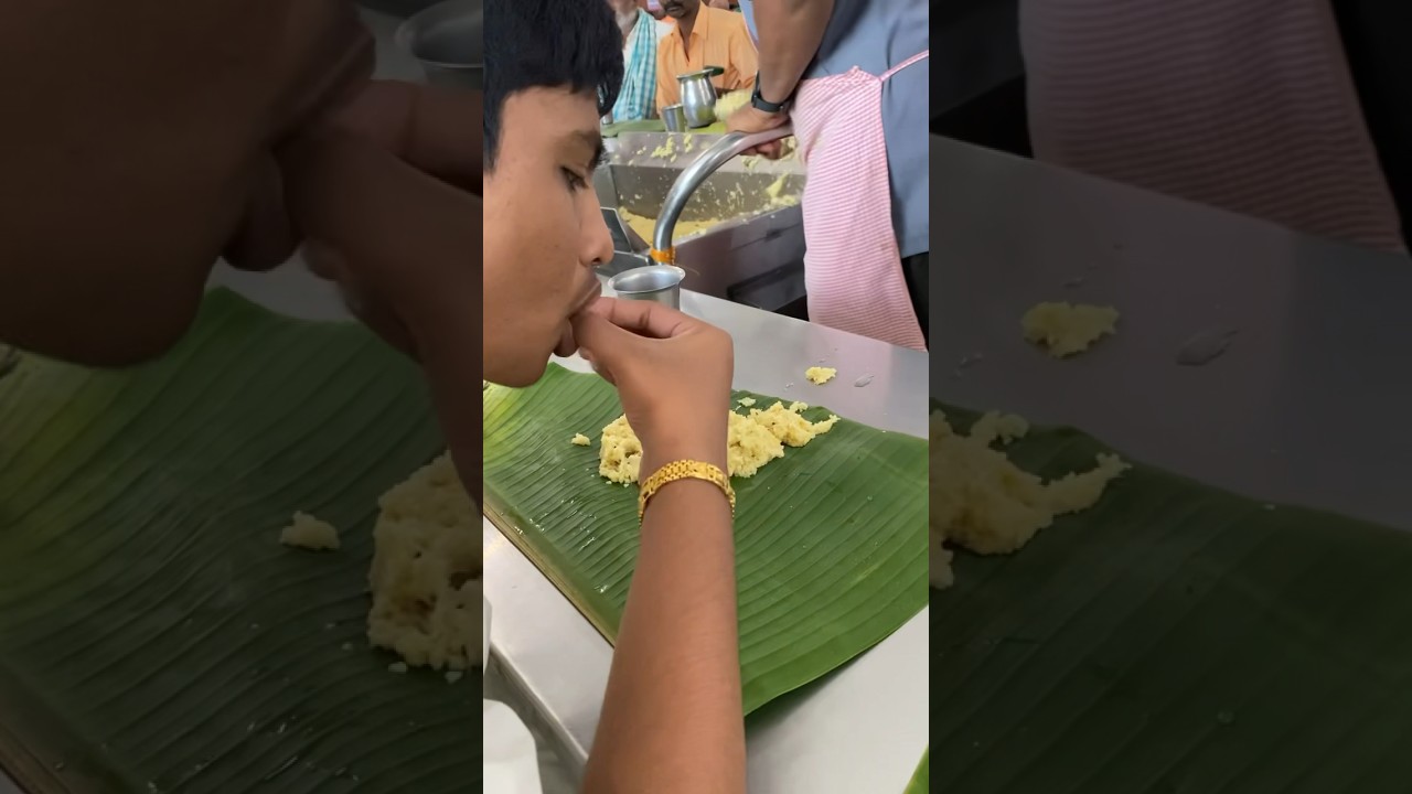 Breakfast in Tirumala 