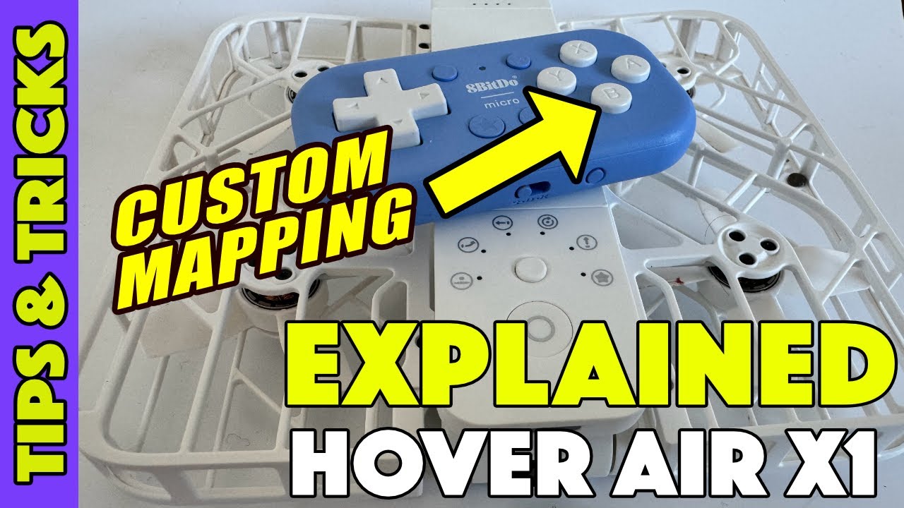 Level Up Your Hover Air X1: 8BitDo Micro Controller Setup & Button Mapping (EASY Guide!)