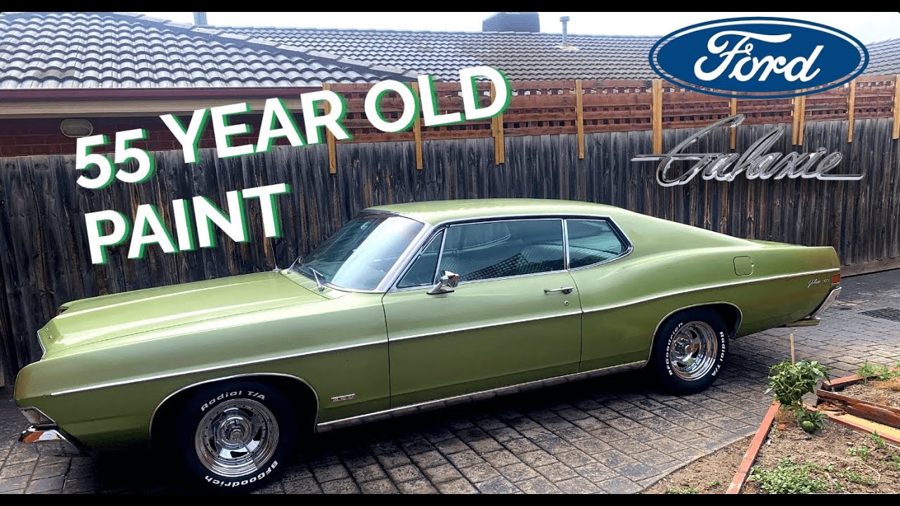 1968 Ford Galaxie 500 Fastback Paint Restoration: Bringing a Classic Back to Life