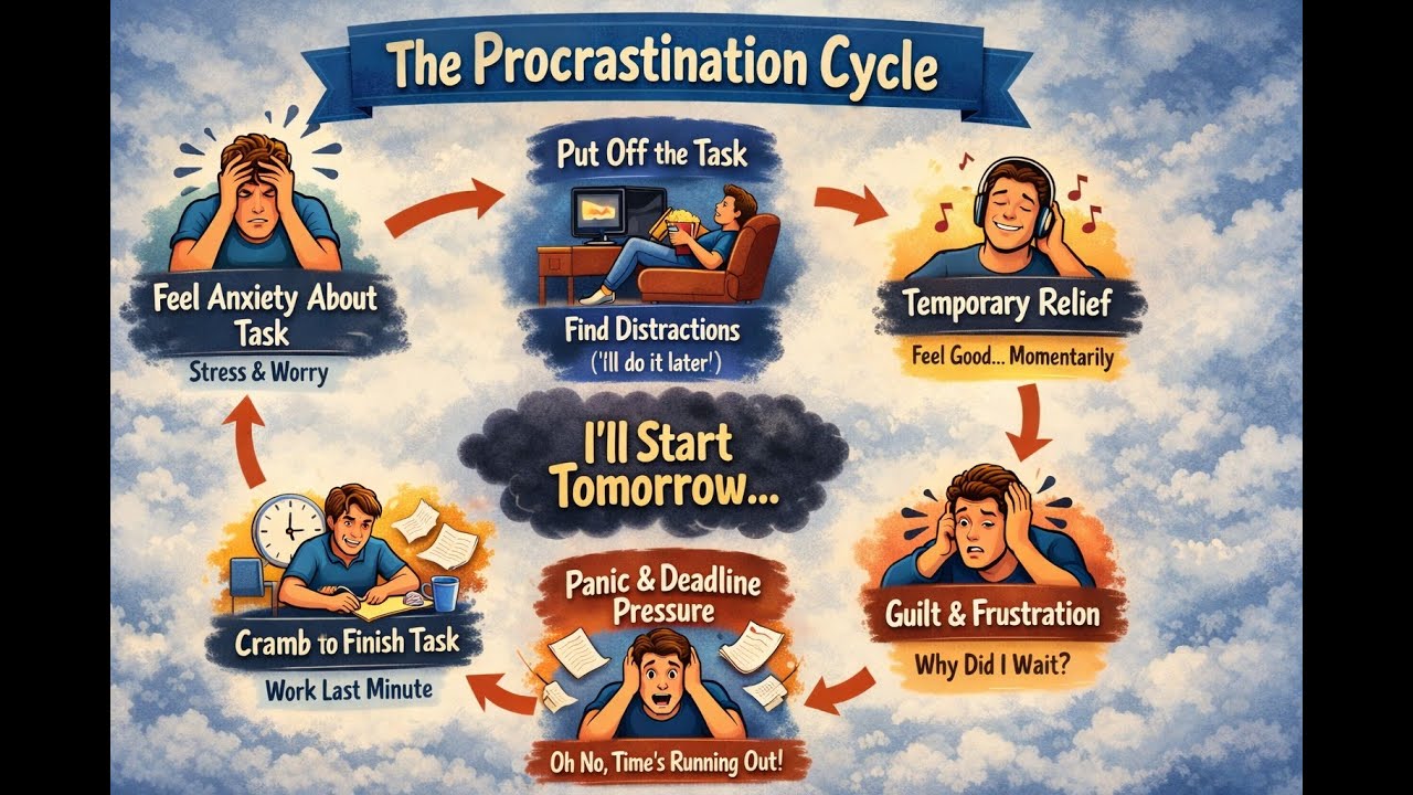 Episode 3: The Procrastination Cycle: Why We Avoid What Matters | Deep Dive with Jack & Emma