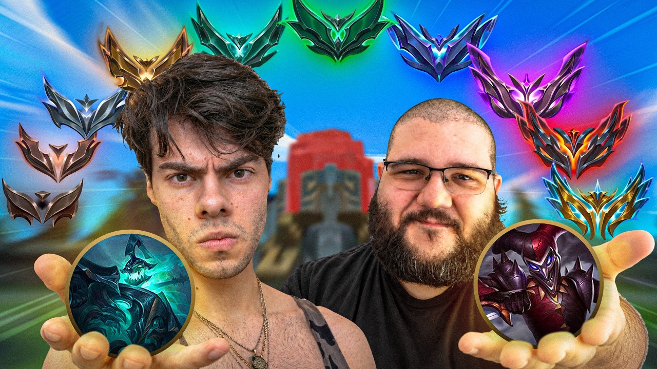 Dantes & Pink Ward 2v2 EVERY RANK in League of Legends